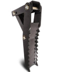 32 Inch Beefy Extreme Weld On Backhoe Thumb Clamp With Five Eighths Inch Steel Plate Assembly Adjustable Teeth Bars