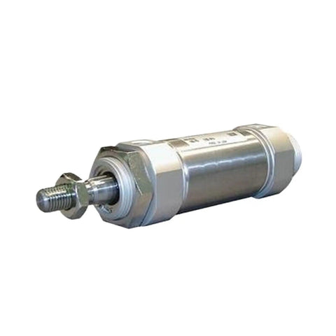 One Piece Tough Built Round Body Pneumatic Air Cylinder Double Acting Single Rod Smooth Glide Industrial Grade For Machinery And Garage Projects Runs Like A Charm Cdm2B25-50Z