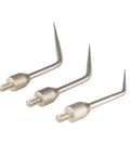 Needle Point Contact Set for Dial Indicators and Depth Gauges, M2.5 Thread, 45 Degree Tip, Radius 0.3 to 0.4 mm