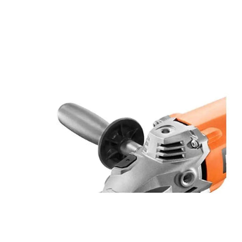 Heavy Duty 15 Amp Corded 7 Inch Angle Grinder With Adjustable Twist Handle showing detailed handle design for comfortable grip.