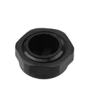 Nylon Closure Plug Set 10 Pcs NPT Half Inch Black Weatherproof Nonmetallic Round Cover Flame Retardant Waterproof Dustproof