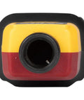 Close-up front view of VDV427-300 Impact Punchdown Tool Pro-Grade, showing yellow and red body with precision port.