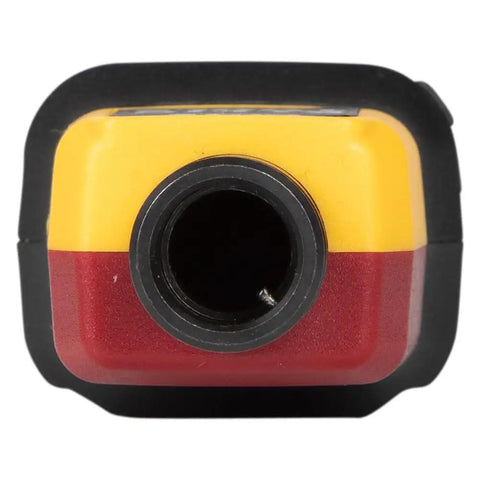 Close-up front view of VDV427-300 Impact Punchdown Tool Pro-Grade, showing yellow and red body with precision port.