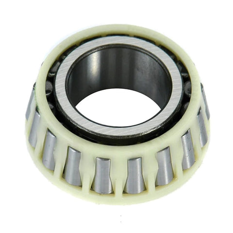 Rear outer wheel bearing for Dodge Omni (1983–1990), beige cage with steel rollers.