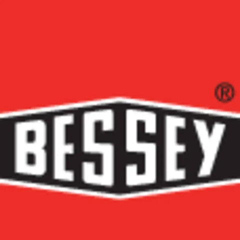 Bessey logo for Self-Adjusting Horizontal Toggle Clamp STC-HH70 Workhorse Clamp With 60mm Span And 65mm Clamping Range Up To 2500 N Force Base Plate Hole Pattern Works In Inches And Millimeters Ideal For Milling Fabrication And Assembly