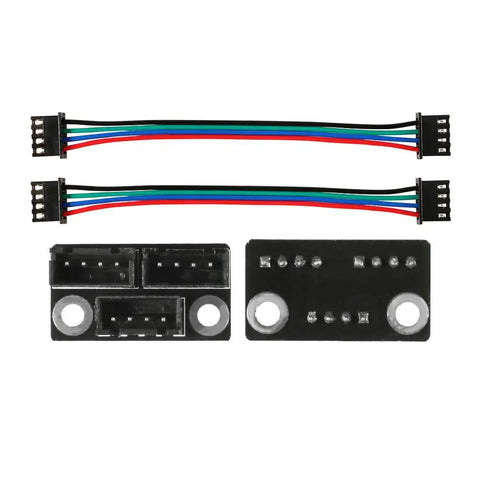 Kickstart Your Printer Rig With These Dope Stepper Motor Parallel Boards, two 27x15mm modules with quick connect units and cables.
