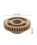 Beefed Up Replacement Gear For Electric Cup Sealing Machines Made From Durable Plastic, Helps Prevent Leaks And Spills, Stable Performance For Beverage Service, Easy Install And Long Lasting Wear, 5.7cm beige gear