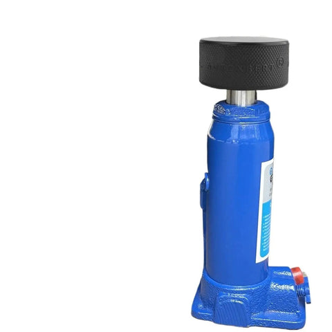 Heavy Duty Rubber Bottle Jack Pad And Support Point Adapter For 10 Ton Jacks on a blue car lifting tool, 60x30mm, ergonomically designed