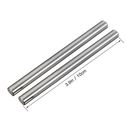 Two Piece Linear Rail Guide Kit For CNC Machines And 3D Printers Pro Grade High Precision Aluminum Rails For Automated Equipment Smooth Linear Motion Accessories For Precise Milling Routing And Printing Projects, 10cm aluminum rails