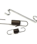 Three Pack Governing Spring For EY20 And RGX2400 Generators Carburetor Linkage Replacement Part, including springs and linkage rod