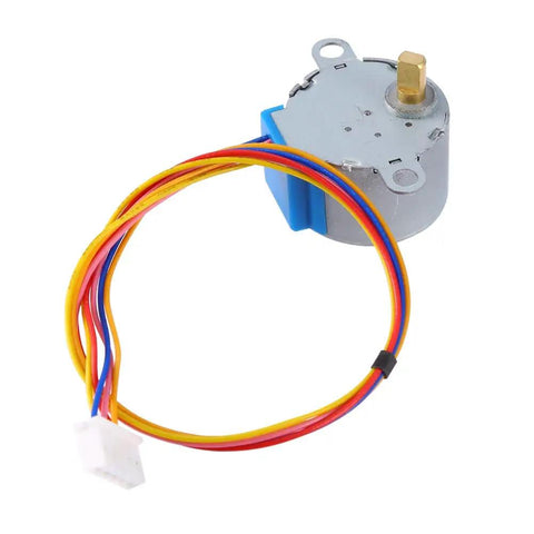 12V Gear Motor With Encoder For Precise Speed Reduction And 28BYJ-48 Mini Stepper Motor Replacement, 4-phase ULN2003 driven