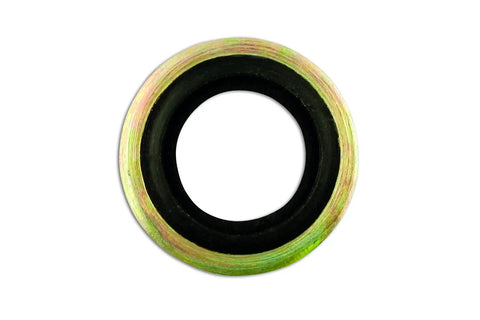 Top Shelf 3/4 Inch Bsp Bonded Seal Washers With Rubber Inner Flange Dowty Oil Gaskets 25 Pack Heavy Duty Engine Maintenance Seals Shop Grade For Reliable Fix Ups And Daily Garage Work