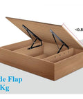 Heavy Duty Pneumatic Bed Lift Mechanism with Spring Strut Hinge Built Tough for Real Sleep Setup 1 Set Iron Construction