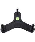 Game Changer Alignment And Leveling Stand Built From Solid Injection Molded Nylon Featuring A Rechargeable Vertical Green Laser and oversized bullseye level.