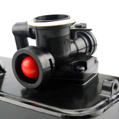 Close-up of carburetor in Carburetor Fuel Tank And Air Filter Kit Replacement For A Wide Range Of Small Engine Models Fits 795477 Carburetor