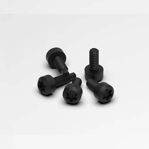 Heavy Duty Replacement Doorbell Screws Top Shelf Security Hardware Kit For Video Doorbells Built Tough Mounting System Corrosion Resistant Stainless Steel Quick Install That Hits Every Time, black screws