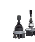 Heavy Duty Rod End Joint Bearing Kit With Monolever Toggle Switch Two Way Four Way Self Locking Latching Reset Momentary Switch 22mm And 30mm Size Master Joystick Rocker SVFS-201 Compatible, black