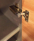 Dead Silent Clip On Damper Crafted From Heavy Duty Nickel Plated Steel for smooth cabinet closing on hinge.