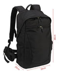 Waterproof DSLR Camera Backpack With Rain Cover Padded Compartments Multi Function Pouches Detachable Tripod Strap Rugged Carry System