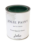 Chalk Finish Paint For Furniture And Cabinets No Priming Or Sanding Water Based Low VOC Green Wise Certified French Quarter Green 32 Oz