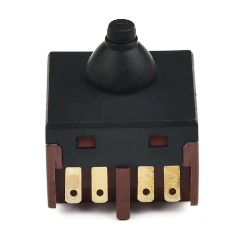 Two Pack Angle Grinder Push Button Switch Replacement For Angle Grinder And Polisher Tools, front view