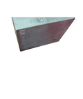 3 Inch By 3 Inch Aluminum 6061 T651 Square Solid Bar 3 Inch Long Extruded Machining Stock Weld Ready Metal close-up texture