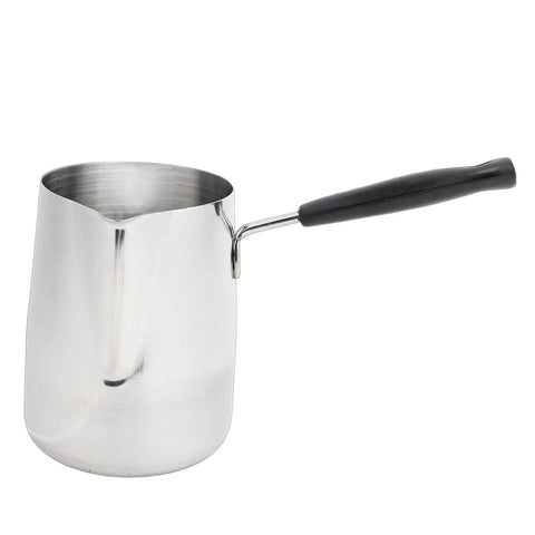 Turkish Coffee Pot 304 Stainless Steel Stovetop Warmer With Eagle Beak Spout For Heating Milk And Chocolate Induction, Gas, And Ceramic Compatible 350ml
