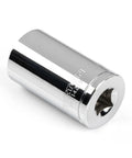 3/8 Inch Drive To 3/4 Inch Semi-Deep 12-Point Socket For Gearheads, Chrome Plated Exterior And Interior, Beefy Alloy Steel Build, SHD14219