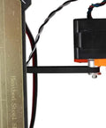 Sick 42 Stepper Motors Kit With Durable 320mm Z-Screw And Smooth Coupler For Upgrade Your 3D Printer Builds Perfectly On Most Machines, close-up mounted on heated bed