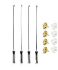 Built Like A Tank Washing Machine Suspension Rod Replacement Kit Handles W11217817 Specs includes four steel suspension rods and mounts.