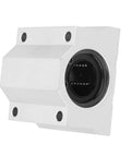 Aluminum Alloy SCS25UU Linear Slide Block For Precision Motion Systems Anodized Finish High Speed Workhorse Guide With Dust Seal Low Wear Durable Linear Motion Component For CNC Machines And Automation, 25mm bore