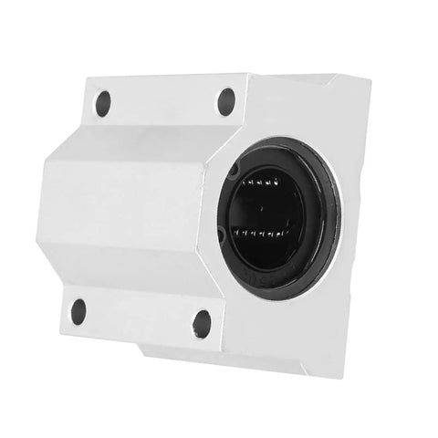 Aluminum Alloy SCS25UU Linear Slide Block For Precision Motion Systems Anodized Finish High Speed Workhorse Guide With Dust Seal Low Wear Durable Linear Motion Component For CNC Machines And Automation, 25mm bore