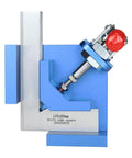 Pro Grade Right Angle Clamp For Woodworking With Precise Positioning Squares And 90 Degree Fixture Aluminum Alloy Shop Ready Anodized Surface Handles Plate Thickness 9 To 30 Mm Great For Precise Corner Joints Toggle Splicing And Assembly, blue clamp 125x80mm