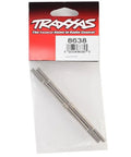 5Mm Steel Toe Links For 1/10 Scale E-Revo VXL RC Car Front Or Rear Fit Silver Finish Durable Replacement Upgrade Part For High Performance RC Hop-Hops Kit, Traxxas package
