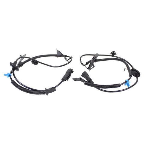 Front Rear Axle Abs Wheel Speed Sensor Pair For Jeep Patriot Compass 4WD Dodge Caliber 2007 To 2016, direct fit connectors