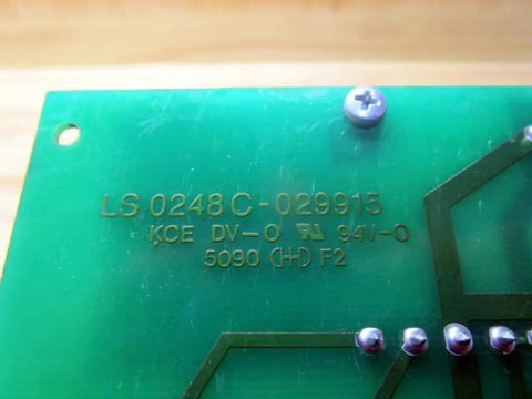 Printed circuit board of Rock Solid C Power Supply LS 0248 C 029915 for electronics lab and workshop use, model details visible.