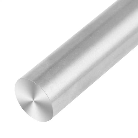 Pro Grade Heavy Duty Linear Drive Shaft Chrome Plated Carbon Steel Ultra Smooth Drop Dead Precise Optical Axis Rod For Cnc Machinery And Plant Automation 15Mm X 500Mm close-up of chrome plated linear drive shaft end.