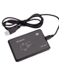 125KHz EM4100 USB RFID ID Card Reader Plug And Play With Cable Easy Swipe Card Reader That Grabs First 10 Digits Of 125KHz IDs