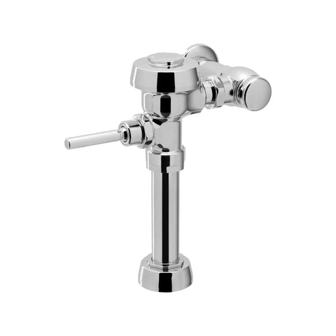 Exposed Manual Water Closet Flushometer 1.6 GPF With Top Spud Connection, Non-Hold-Open Handle, Polished Chrome Finish, Model 3010000