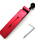 SRAM Hydraulic Disc Brake Caliper Piston Press Tool Ultimate Spreader For 2 And 4 Piston Calipers 1.1 Inch Width in red with Allen key