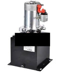 Heavy Duty Electric Power Unit Hydraulic Pump Station With 10k PSI Pressure And 24 Volt Motor for industrial stacking uses.