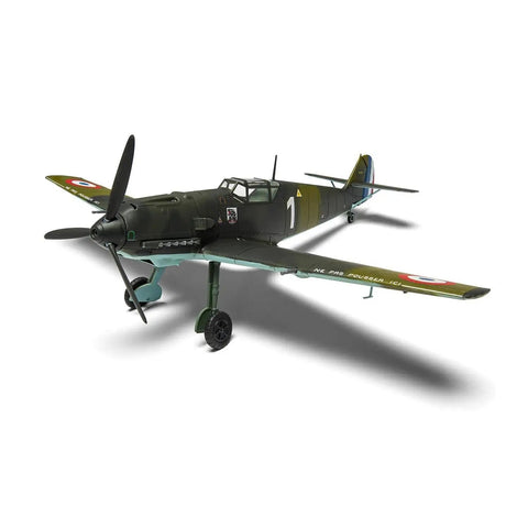 Messerschmitt Bf109E3 E4 Plastic Model Kit Set with detailed parts and easy snap fit style for collectors and hobbyists