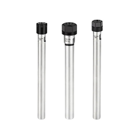 Top Tier ER Extension Rod For C10 And ER8 ER11 Chucks With Precision Straight Shank Grinding For Stable Collet Tool Holder Machining Projects, three sizes.