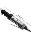 Heavy Duty Air Impact Wrench And Right Angle Pneumatic Ratchet Crafted From Chrome Vanadium Steel, 19.8cm x 3.1cm.