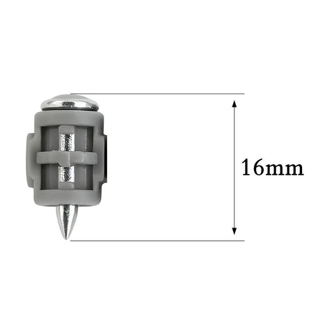 5/8 Inch Collated Concrete Nails For Hilti BX3 X-S B3 MX Gas Actuated Tools, nail detail with 16mm measurement and gray casing