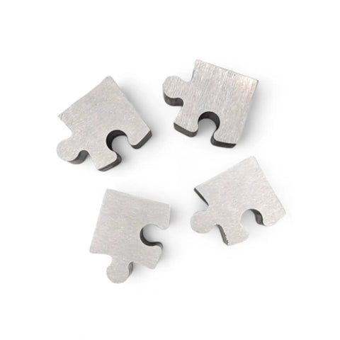 Stainless Steel Wire EDM Puzzle Cube 1.5 Inch Built To Last, Ultra Durable Craftsmanship, Rust Resistant Gift for Puzzle Nerds and Gearheads