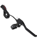 Electric Bike Brake Lever Replacement Kit Two Wire Left Aluminum Alloy Durable Braking Lever for 22mm Handlebar Mount