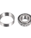 Pro Grade Tapered Roller Bearing Cone And Cup Set With 20mm Bore 47mm Outer Diameter And 15.5mm Thickness, 2 Pack