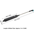 Go-To Electric Garden Sprayer For Easy Watering And Dosing, 9.8Ft Hose, Adjustable Spray, lightweight wand with dimensions
