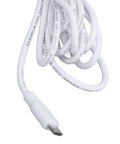 Close-up of a 3m cable for 20W Monocrystalline Solar Panel For Fast Charging Cameras And Other Devices With An Adjustable Bracket For Easy Sun Tracking.
